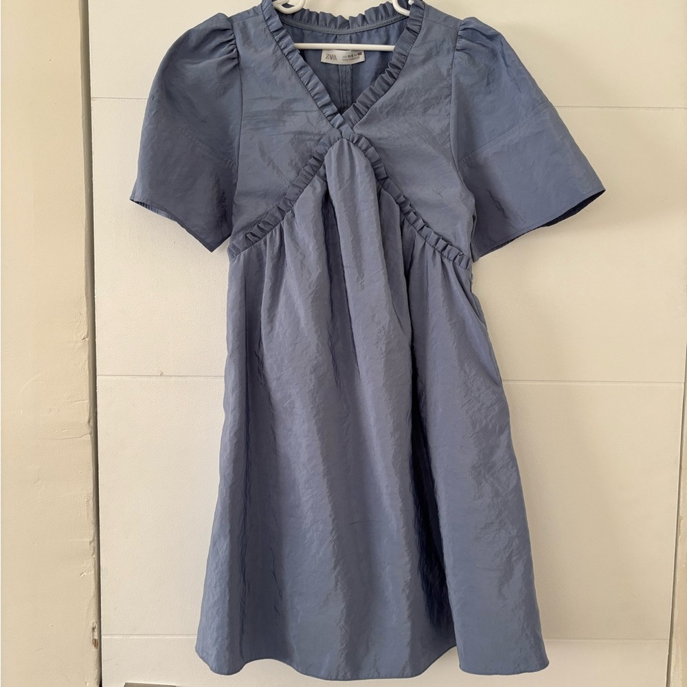 Zara Elegant Blue Kids Dress